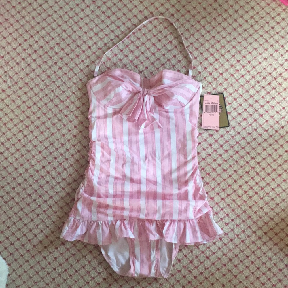 NWT Juicy Couture size P one-piece bathing suit